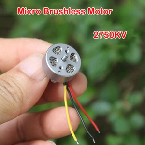 Mini 18mm Brushless Motor 2750KV BLDC Aircraft Model RC Drone Plane Blade Model - Picture 1 of 15