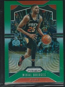 Prizm Basketball #99 Mikal Bridges Green Prizm 2019-20 - Imagen 1 de 2