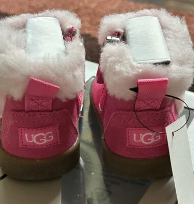 UGG Australia Baby Girls Pink MALLYA Boots 0/1   0-6 Months  NIB - Image 1 of 4
