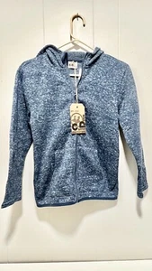 Copper Denim Boy Long Sleeve Sweater Zip Up Hoodie Size M - Picture 1 of 6