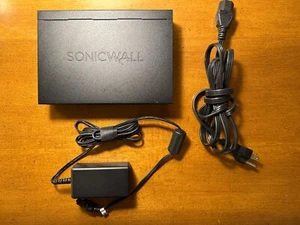 SonicWall TZ400 Network Firewall APL28-0B4 With Power Adapter - Picture 1 of 4