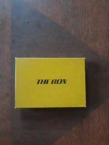 VINTAGE "THE BON" BON MARCHÉ KAUFHAUS LEER 5 x 3,5 GOLD GESCHENKBOX - Bild 1 von 5