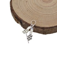 20pcs Findings Bail Connector Bale Pinch Clasp Pendants Craft Jewelry-AccessK/_K2