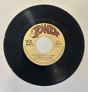 Los Cadetes De Linares- La Tumba De Mi Madre 45RPM VG+ - Picture 1 of 2