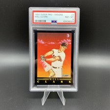 1991 Fleer Baseball ‘Pro-Visions’ - Will Clark #2 - San Francisco Giants PSA 8