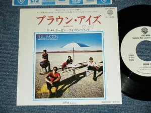 FULL MOON NEIL LARSEN BUZZ FAITEN Japan 1982 WHITE PROMO NM 7"45 BROWN EYES - Imagen 1 de 6