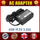 65W 3.33A 19.5V AC ADAPTER FOR HP PPP009C4.5 X 3.0MM BLUE TIP