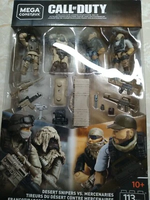 Mega Construx Call of Duty Desert Snipers vs. Mercenarios 113 piezas Juego GCP06 Nuevo Foto 1 de 4
