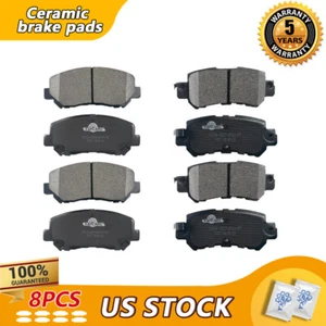 For 2013 2014 2015 Mazda CX-5 Front & Rear Ceramic Disc Brake Pads - Picture 1 of 6