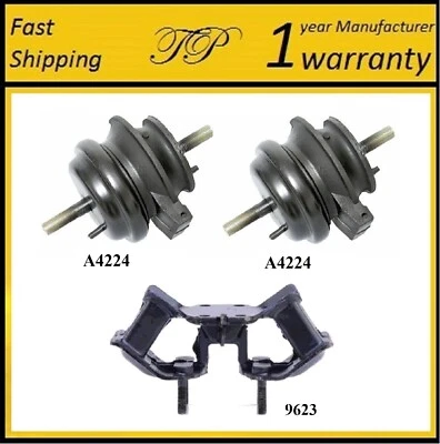 Montaje de transmisión y motor delantero de 3 piezas para Lexus GS300 1993-1997 3,0 L - transmisión automática Foto 1 de 4