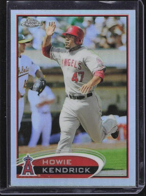 Howie Kendrick 2012 Topps #470 Los Angeles Angels Silver Holo - Image 1 of 2