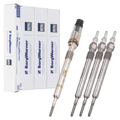 Genuine BERU Glow Plugs Pressure Sensor for VW Audi Skoda Seat PSG007 + GE133 - Image 1 of 4