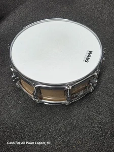 Caja de arce PACIFIC Concept con herrajes cromados 14 x 6,5 pulgadas Laca natural - Imagen 1 de 4