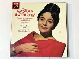 Puccini Madama Butterfly De Los Angeles (1978 EMI SLS 5128 UK Stereo 3LP Box) - Picture 1 of 3