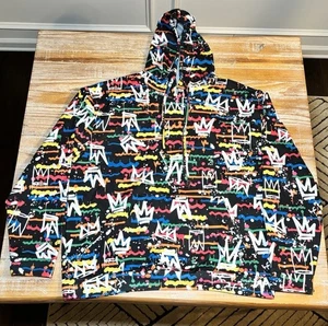 Fresh Prince of Bel Air Hoodie Crown Graffiti Men’s 4X - Picture 1 of 11