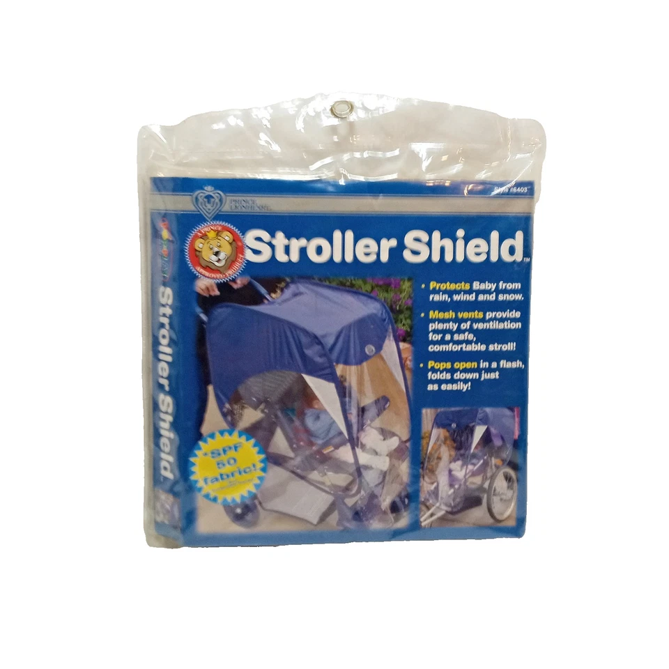 Cochecito Prince Lionheart Shield estilo #6403 FPS 50 tela 2001 Foto 1 de 4