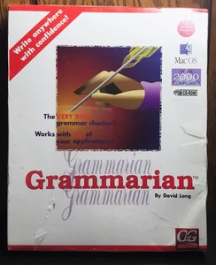 Vintage Mac Software: Casady & Greene Grammarian : Unopened : Ship from Calif - Picture 1 of 8