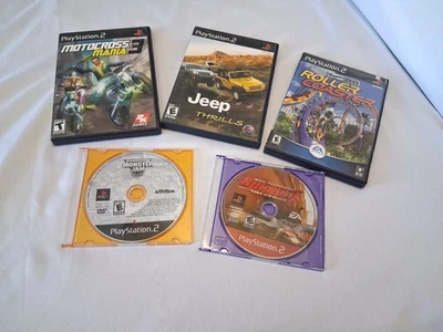 Play Station 2 Games Lot Of 5 Tested Working See description for list of games - Image 1 of 4