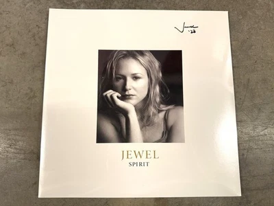 Signed JEWEL 2 x Autographed Vinyl, LP, Album, Limited Blue Swirl New Seal - Image 1 of 2