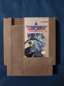 Top Gun Second Mission Video Game For Nintendo NES 
