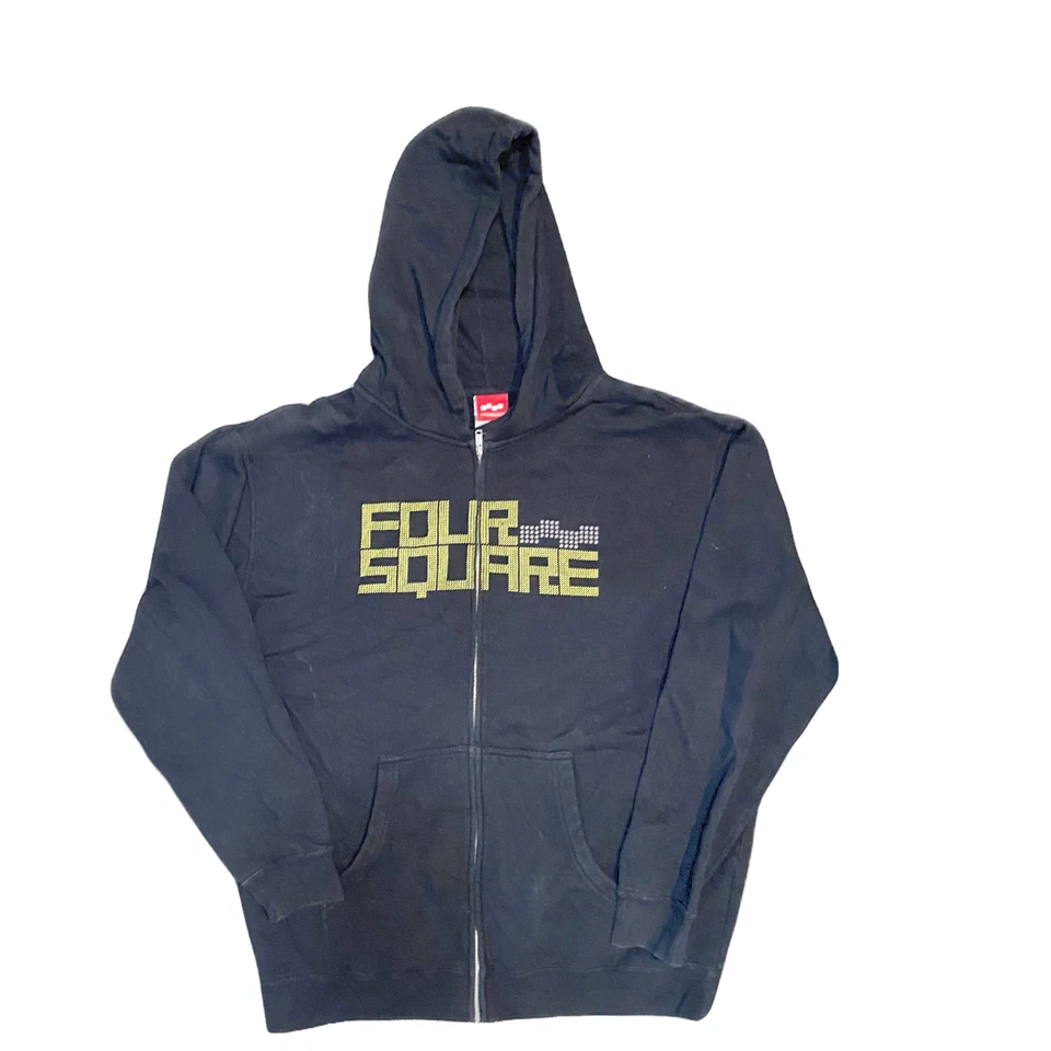 Sudadera con capucha Foursquare Outerwear cremallera completa para hombre XL Foto 1 de 1
