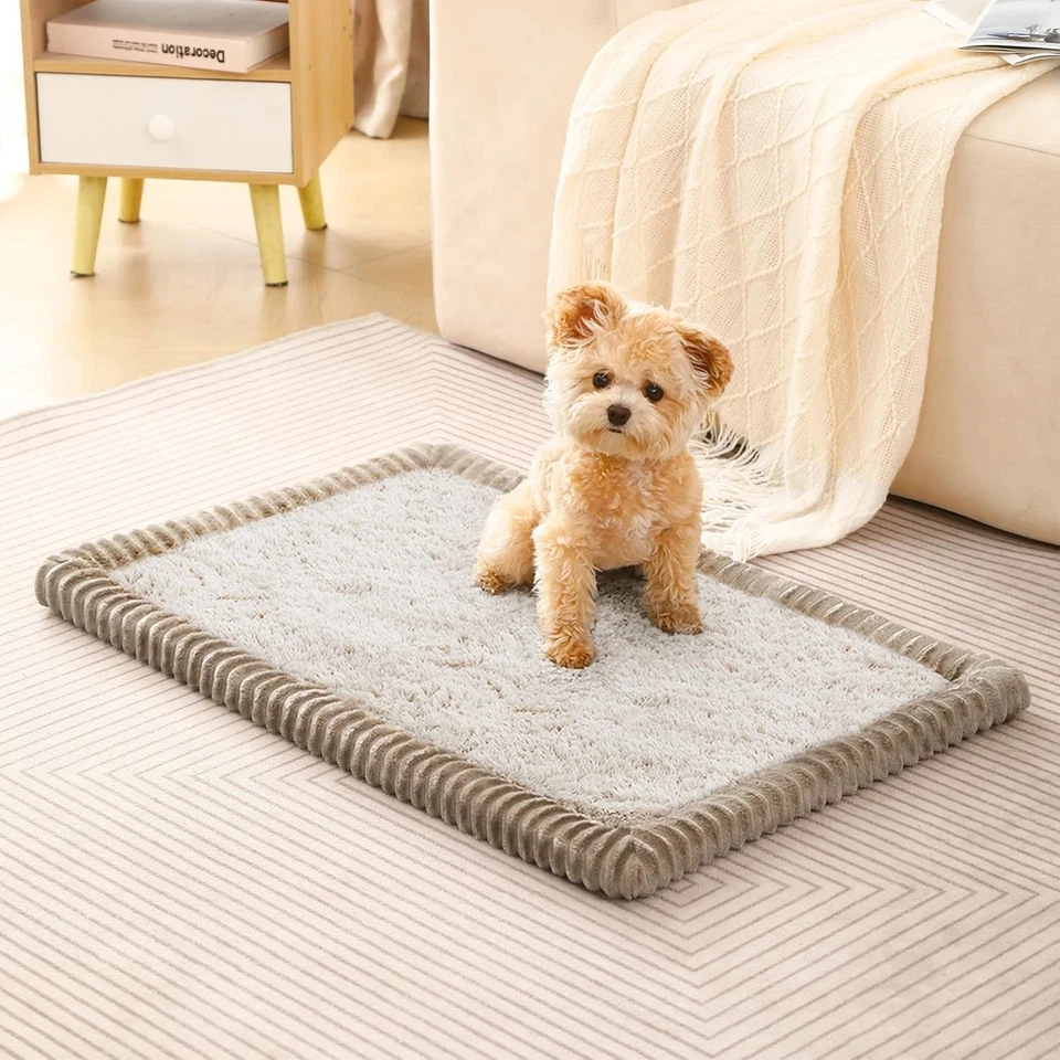 Memory Foam Dog Crate Bed Mat Non-Slip Washable Kennel Pad for Dogs - Image 1 of 4