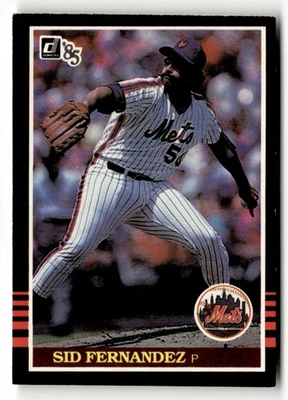 1985 Donruss #563 Sid Fernandez - Image 1 of 2