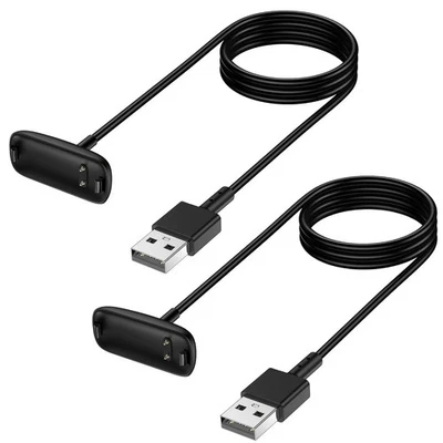 Paquete de 2 cables cargadores Fitbit Inspire 3 3,3 pies Foto 1 de 4
