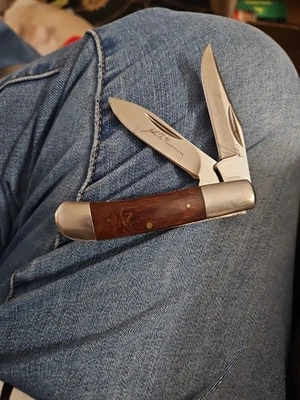 Cuchillo John M. BROWNING Edición Limitada con Navaja de Bolsillo de Estaño Coleccionable Foto 1 de 3