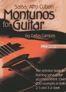 Salsa y Afro Cubanos Montunos para Guitar Libro/Archivos de Audio - Imagen 1 de 1