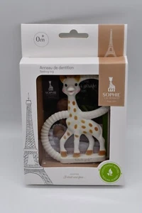 Vulli Sophie La Girafe Giraffe Natural Rubber Teether Ring - Picture 1 of 1