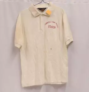 Polo entrenador Starsky & Hutch Cubberly High School talla Top L grande para hombre David Soul - Imagen 1 de 2