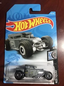 Hot Wheels Bone Shaker Rod Squad Grey - Picture 1 of 3
