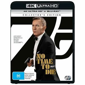 No Time To Die 4K Ultra HD + Blu-ray BRAND NEW Region B IN STOCK NOW