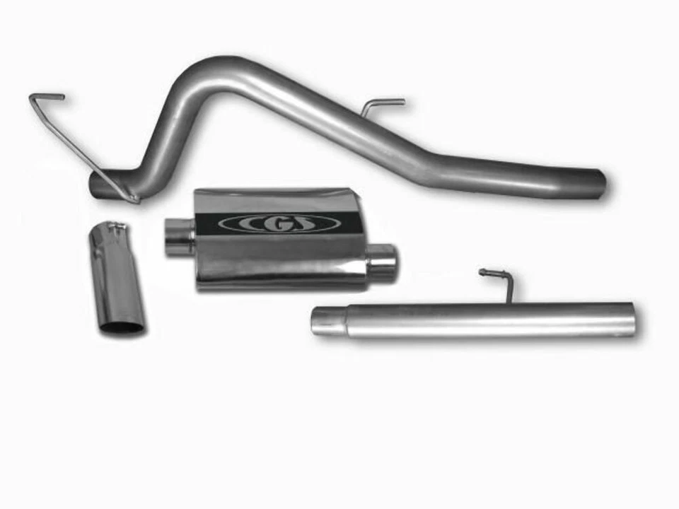 Escape trasero CGS 70074 Aggressive SS Cat para 11-13 Ford F150 CC5.5/EC6.5 5.0L Foto 1 de 4