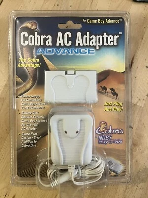 Adaptador de CA vintage Nintendo Game Boy Advance Cobra de Nuby - ¡NUEVO! Foto 1 de 2