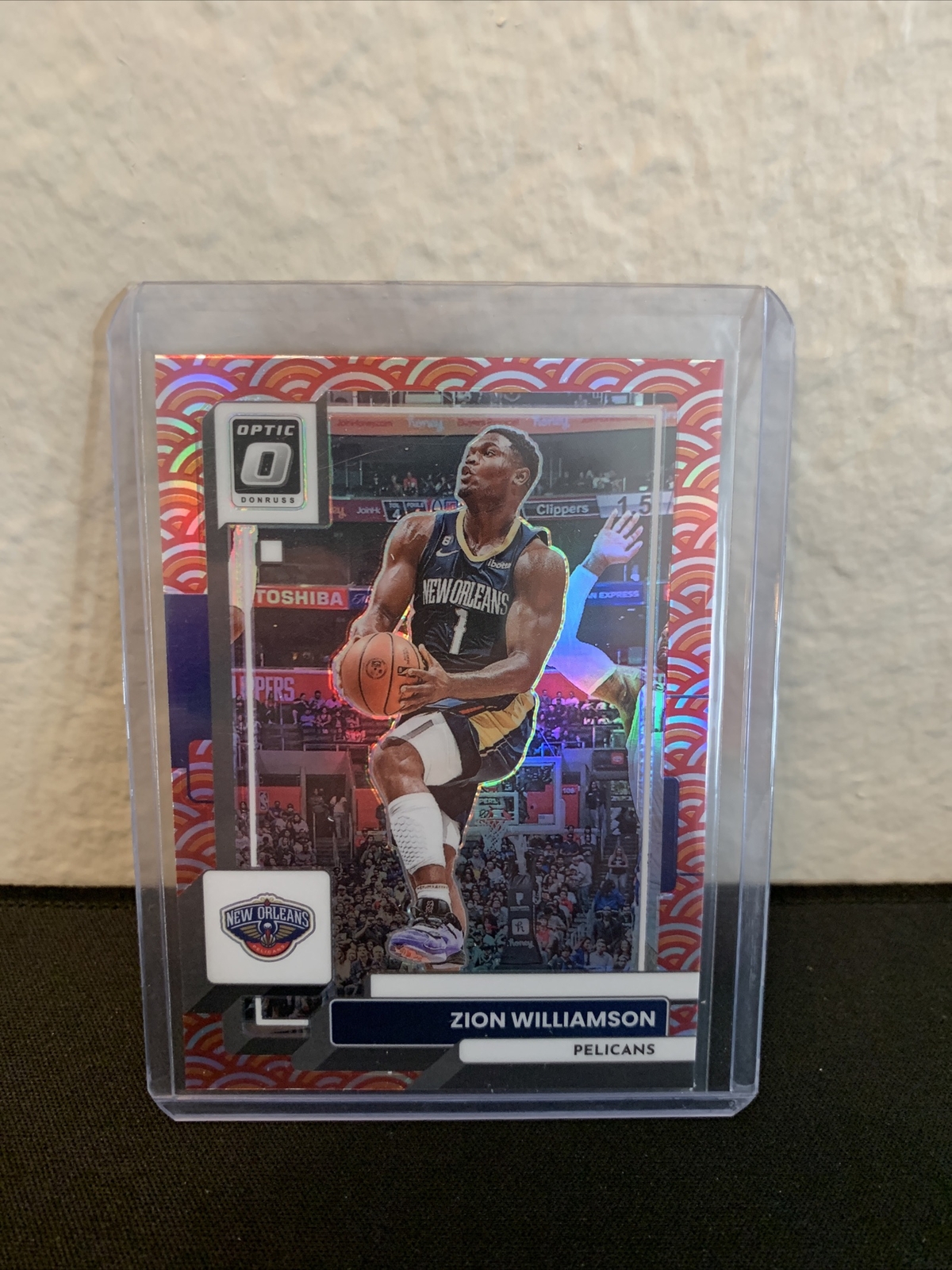 2022-23 Donruss Optic Zion Williamson Photon SSP #181 Pelicans Prizm