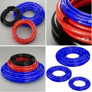 Silicone Radiator Coolant Hose High Temperature 3 Ply Reinforced Water Pipe - Picture 1 of 12