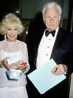 Eddie Albert & Date at Tiffany Ball - October 30 in LA Calif - 1987 Old Photo