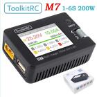 ToolkitRC M7 200W 10A DC Balance Charger Discharger for 1-6S Lipo Battery SAU