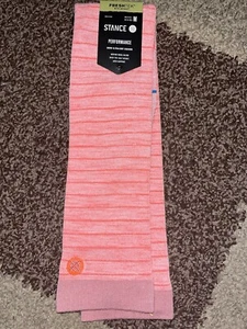 NWT STANCE Pink Amari Over The Calf Snow SOCKS Med 8-10.5 $30 - Picture 1 of 2