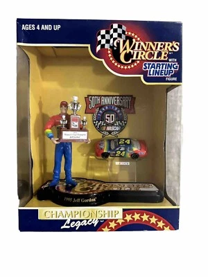 Starting Lineup Winners Circle Jeff Gordon #24 1995 CHAMPIONSHIP LEGACY SEALED - Image 1 of 4