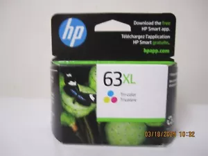 HP 63XL Wysokowydajny trójkolorowy wkład atramentowy (F6U63AN) EXP 7/2025 - Zdjęcie 1 z 1