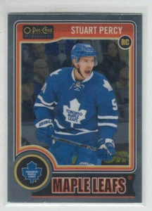 14/15 OPC Platinum Toronto Maple Leafs Stuart Percy Rookie RC card #156 - Picture 1 of 2