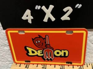 DODGE DEMON Fahrradschild Metallschild Auto Verkauf Service Station Tankstelle Öl - Bild 1 von 2