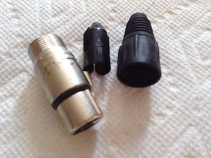 Conectores de cable Neutrik NC3FM Famale 3 PIN - Imagen 1 de 5