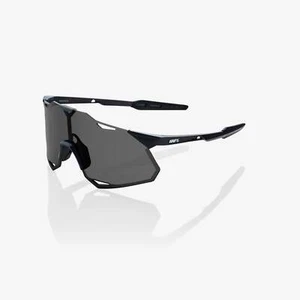 100% Hypercraft XS Matte Black Sunglasses, Smoke Lens - Picture 1 of 3