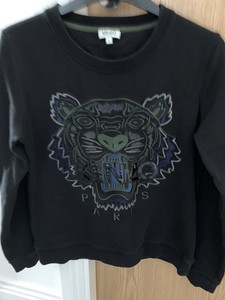 womens black kenzo sweatshirt
