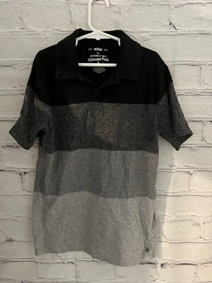 Urban Pipeline Gray/Black ULTIMATE POLO EUC Boy's Size M - Image 1 of 4