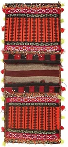 Arabian Show Saddle Hand Knotted By Afghan Artisan Women Woolen Area Rug - Picture 1 of 4